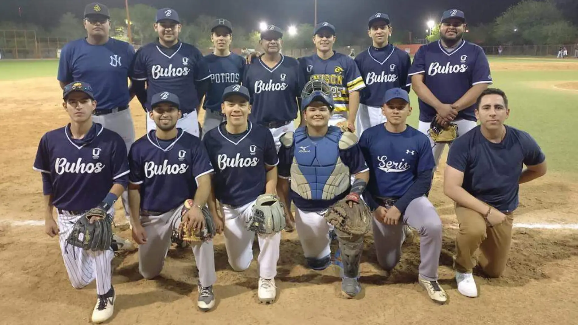 Búhos General de Uniformes único invicto             (Cortesía Liga Interbarrial)